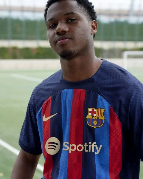 Maillot de Foot FC Barcelone Gavi 6 Tenue Domicile 2022/23